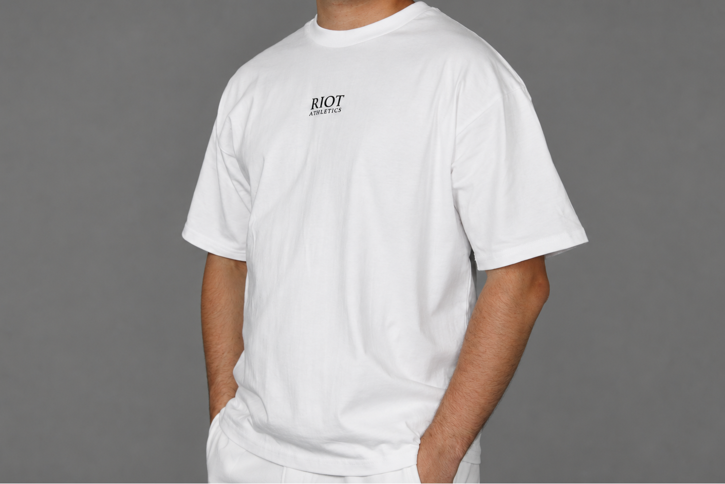 Relaxed Fit T-Shirt Weiss