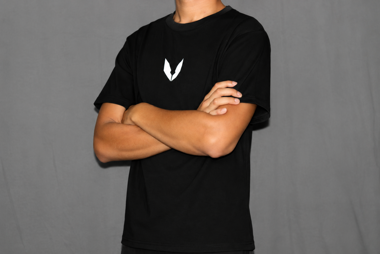 Basic T-Shirt Schwarz