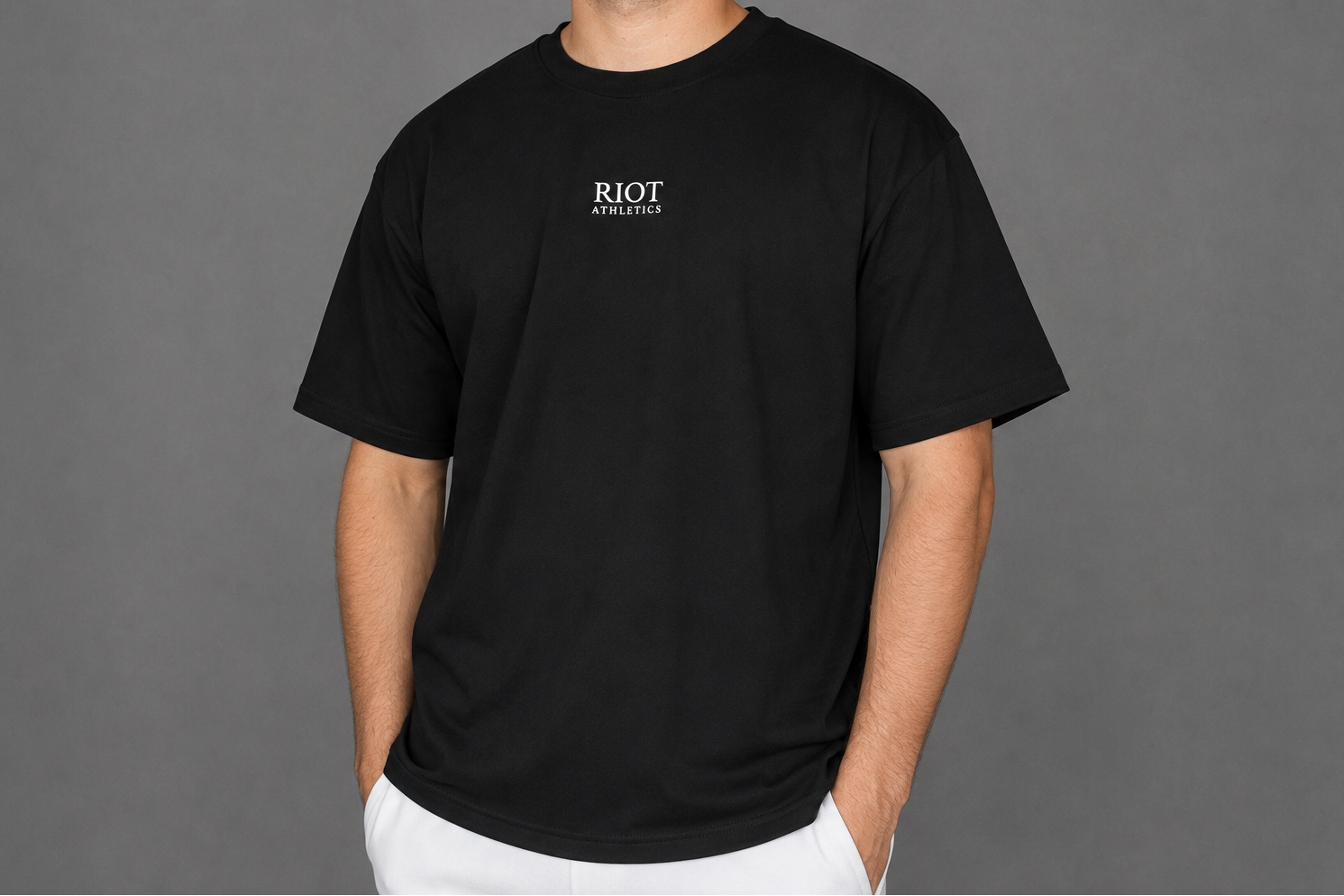 Relaxed Fit T-Shirt Schwarz