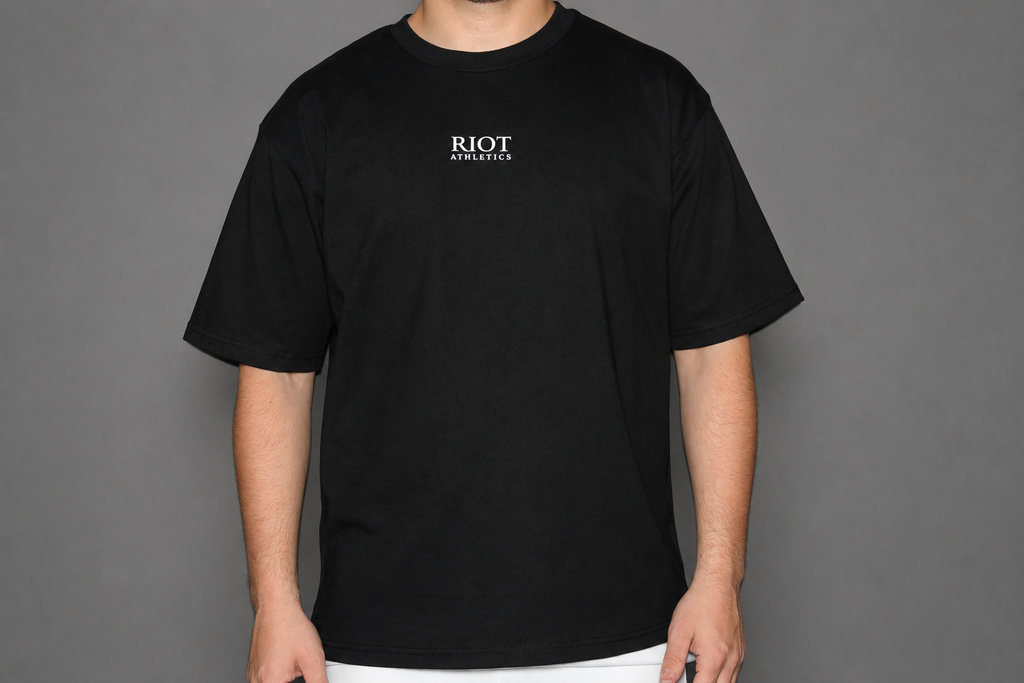 Relaxed Fit T-Shirt Schwarz
