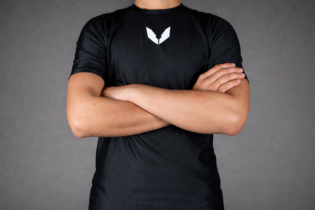 Rashguard Schwarz